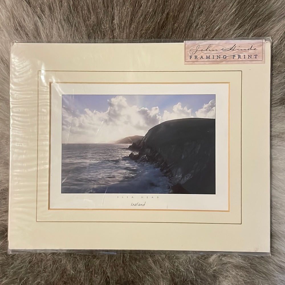 NEW John Hinde Photography Slea Head Ireland Matted Print 8”x10”